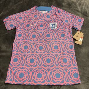 LARGE England Men’s National Team Nike 2023 Academy Pro Pre-Match Top